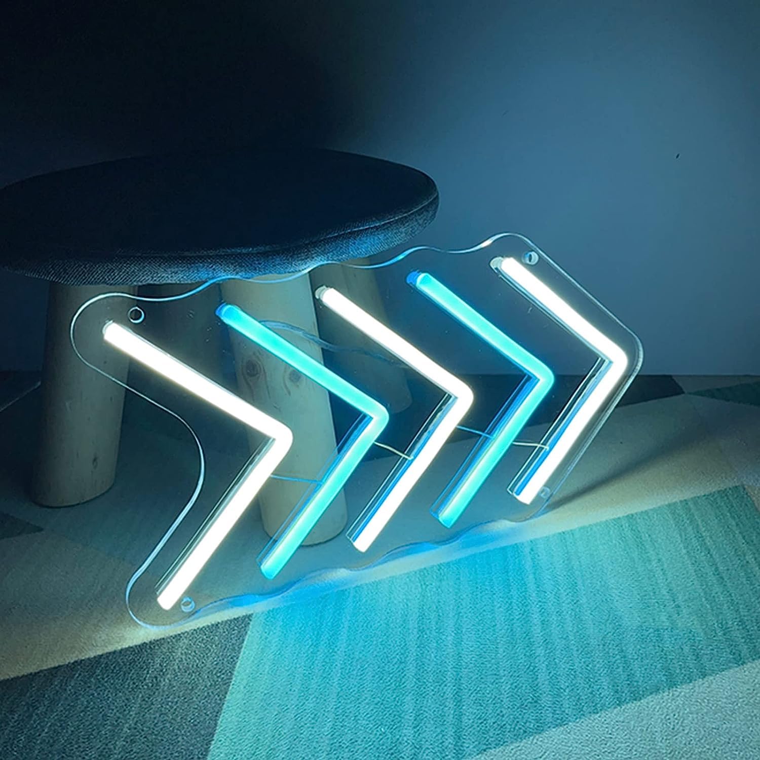 ネオンライト　LED 　看板　照明　ネオンサイン　7個セット DENKO HOME LED ネオンサイン 屋内用 OPEN オープン ネオン